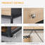 Console de 47,2 po Homcom