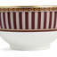 Red Splendour Bone China Rice Bowl