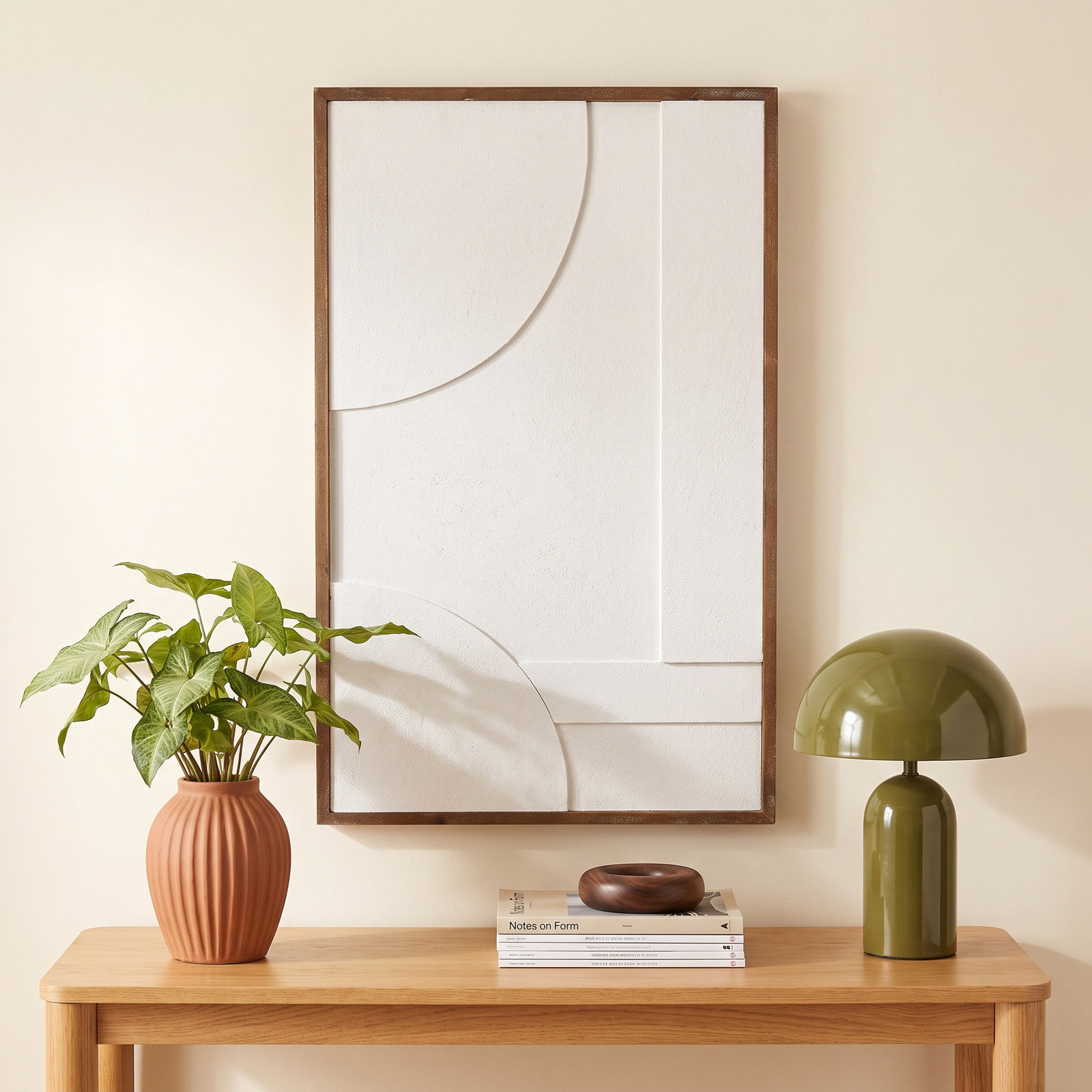 Dimensional Geometric Wood Wall Art