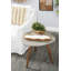 Plat rond en bois