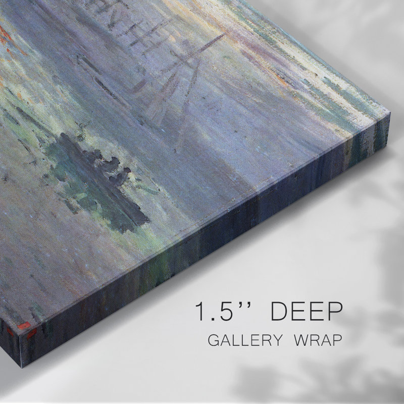 Toile tendue Sunrise at Sea par Monet-Gallery, H 40 po x l 60 po