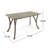Ectangular Wood Table For Outdoor Space-1494526493