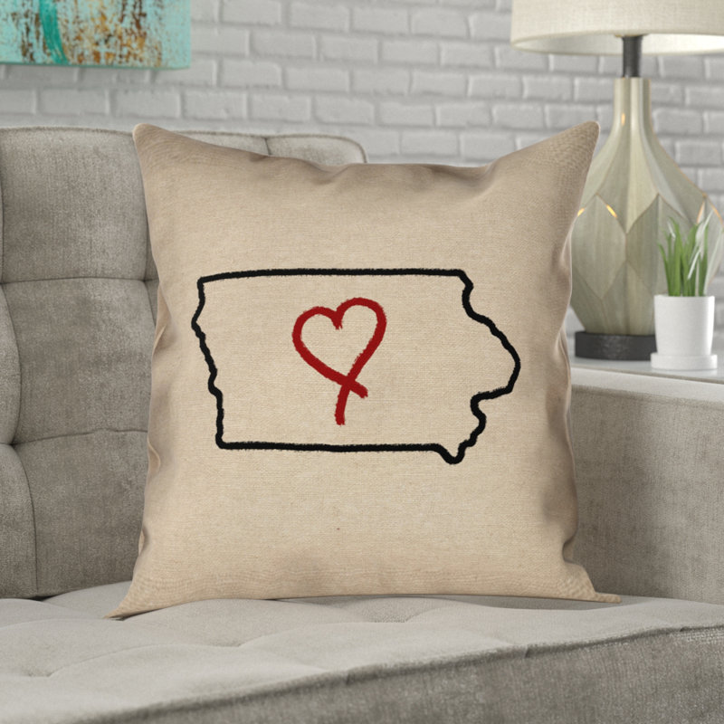 Oreiller Katelyn Smith, 14 po x 14 po, Imprimé en coton double face, Housse de coussin