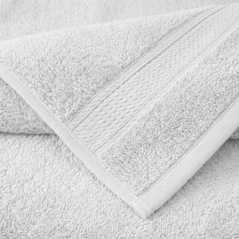 Coton luxueux et hautement absorbant Renata, Blanc