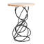 Olympus Solid Wood Top Accent Table-924003116-924003104