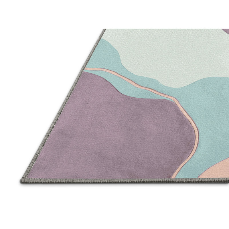 Amethyst Drift Rug, Round 8'