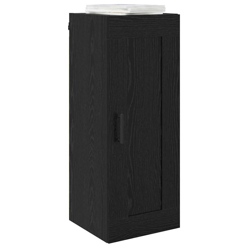 Highboard Accent Chest, Black Oak
