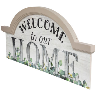 Décoration murale Welcome to Our Home