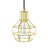 1 - Light Brass Lantern Pendant