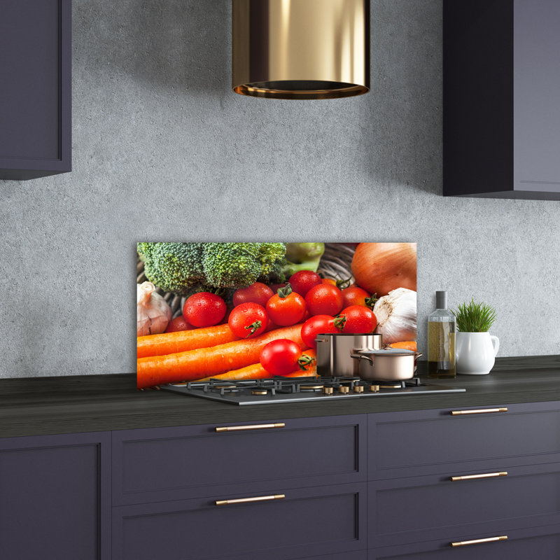 50cm W x 100cm L Glass Peel and Stick Panel