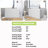 43.30'' x 27.60'' Soaking Acrylic Bathtub