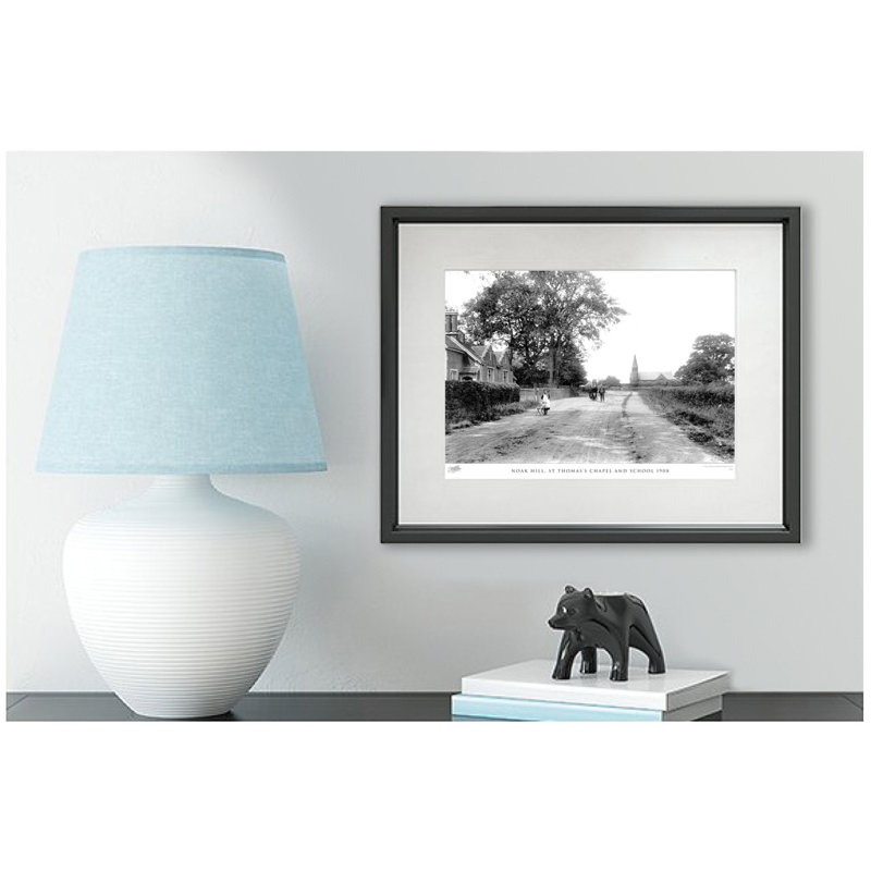 Noak Hill, St Thomas's Chapel And School 1908 by Francis Frith - Single Picture Frame Print, 60cm H x 80cm W x 2.3cm D