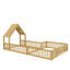 Lit double pleine grandeur, lit double double avec porte et garde-corps pleine longueur, conception multifonctionnelle, naturel-30515514-30515518