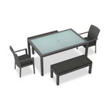 District Outdoor 5 - Piece Dining Set