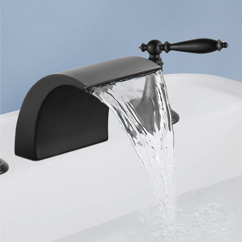 Robinet de salle de bain à large entraxe