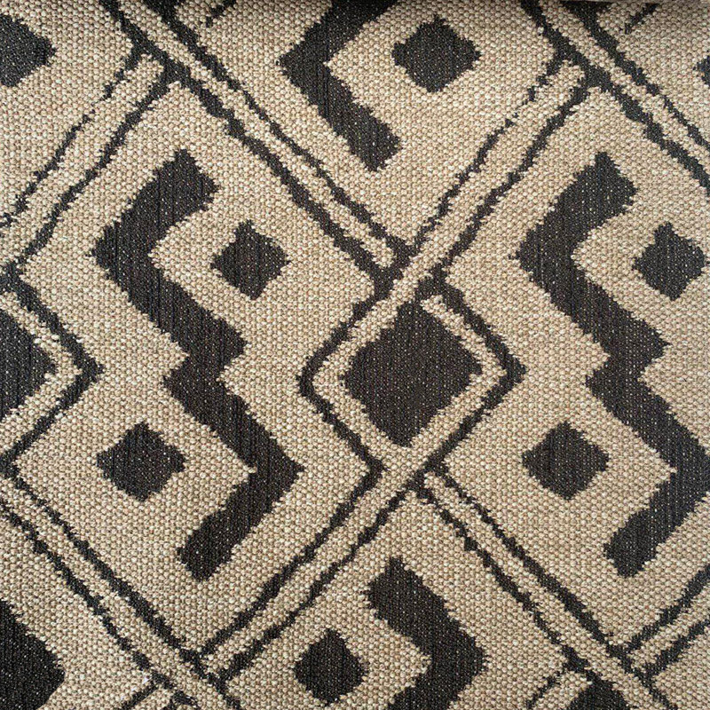 Cortez Woven Jacquard Fabric, Lava