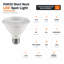 Ampoules DEL PAR30 à culot court Euri Lighting, 11 W, 975 lm, équivalent 75 W, 5 000 K, culot E26, homologuées CEC/UL, lot de 2