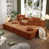 Tissu orange