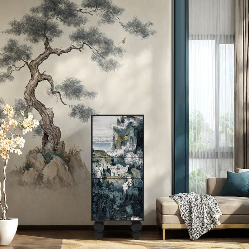 Armoire de décoration de tiroir pour le ménage