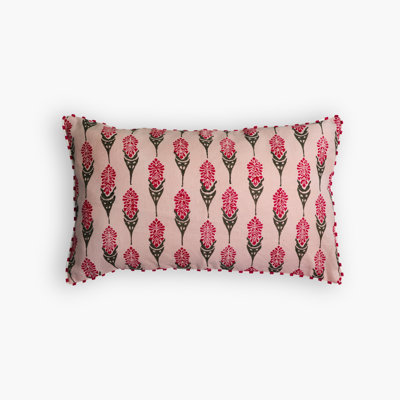 Bahaar Lumbar Throw Pillow Cover