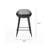 Caraballo Crippen 26" Counter Stool with Low Ergonomic Back for Indoor or Outdoor with Metal Legs and Footrest-153774878