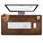 Leather Desk Pad (Real) Leather Desk Mat Set Large Desk Cover Desk Blotter Desk Protector Computer Mat For Keyboard Gaming Mouse Pad Table Laptop Office Desktop Accessories Antique
