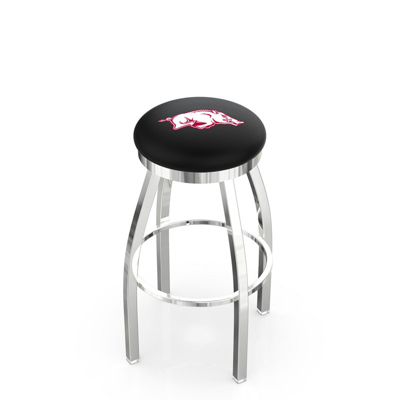 Tabouret de bar et de comptoir pivotant NCAA, North Dakota State - Noir, Tabouret de bar (siège d'une hauteur de 30 po)