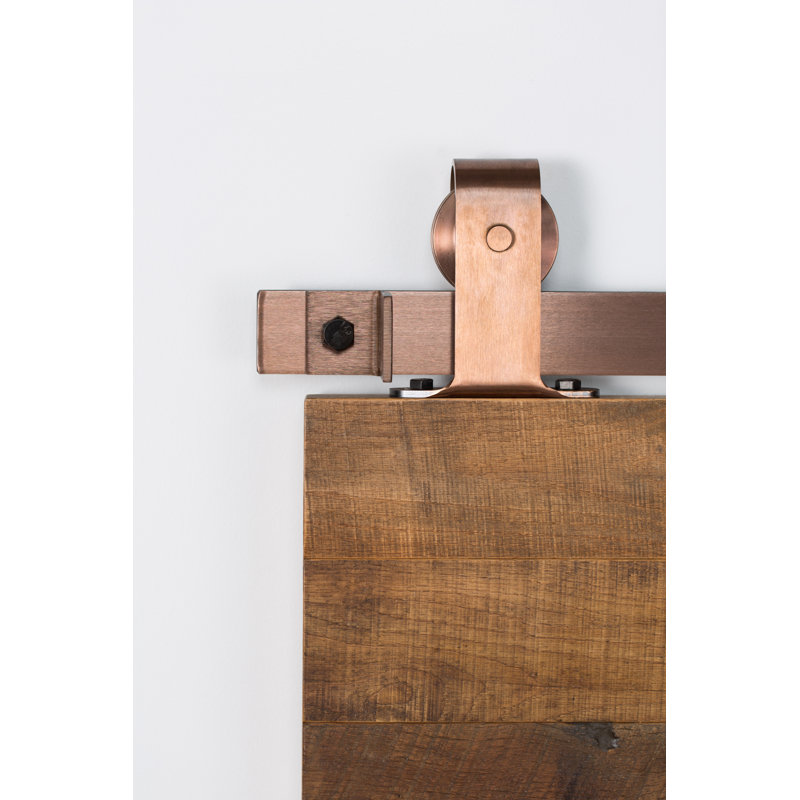 Ensemble de quincaillerie de porte de grange coulissante 407, 60 po, Sou neuf