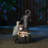 Bratislav Outdoor Floor Fountain with Lights