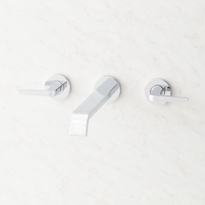 Drea Wall Mounted Tub Filler, Chrome