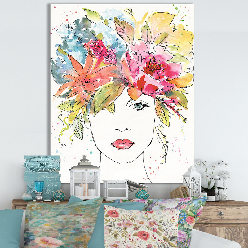 Impression sur toile tendue, H 40 po x l 30 po x P 1,5 po
