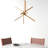 Rochelle 5- Light Sputnik Sphere LED Pendant-55898151-124606670