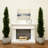 4ft. Artificial Topiary Cedar Tree UV Resistant (Indoor/Outdoor) - Set of 2-2145411028