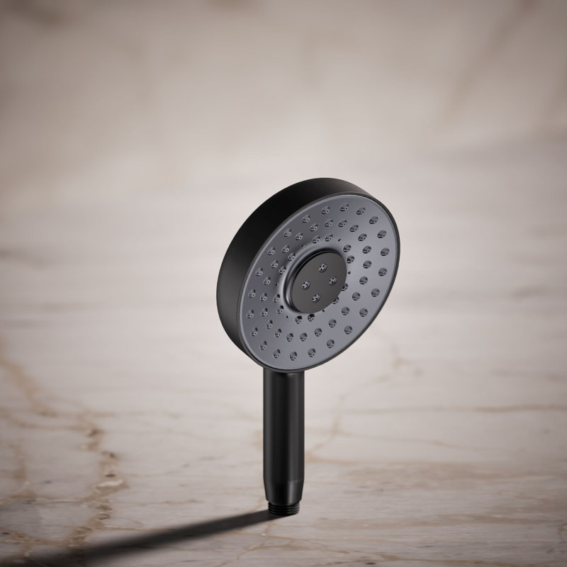 Statement 1.75 GPM Round Multifunction Handshower With Katalyst Air-Induction Technology, Matte Black