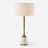 Pizanie White Marble Table Lamp