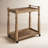 Clemensia Solid Wood Bar Cart