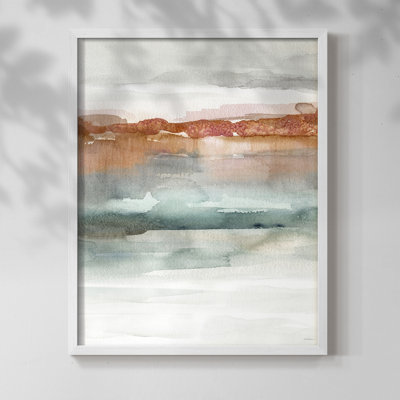 Cinnabar Sundown Framed Print - Solid Wood