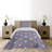 Traditional Polyester Starburst Coverlet