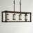 Dunning Four Light Island Pendant from Generation Lighting -1383337818