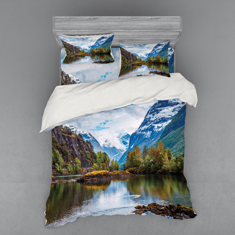 Rustic Polyester Duvet Cover