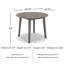 Table de salle à manger Affric-112384466-112384467