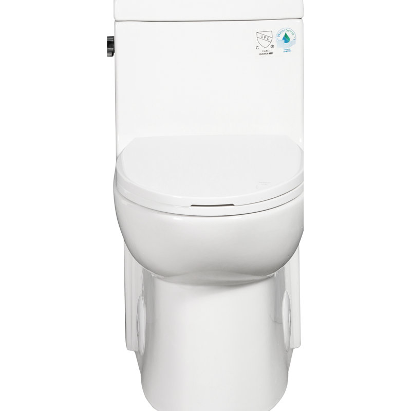 Couvercle de réservoir de toilette de salle de bain - Option d'installation en plastique blanc sans effort