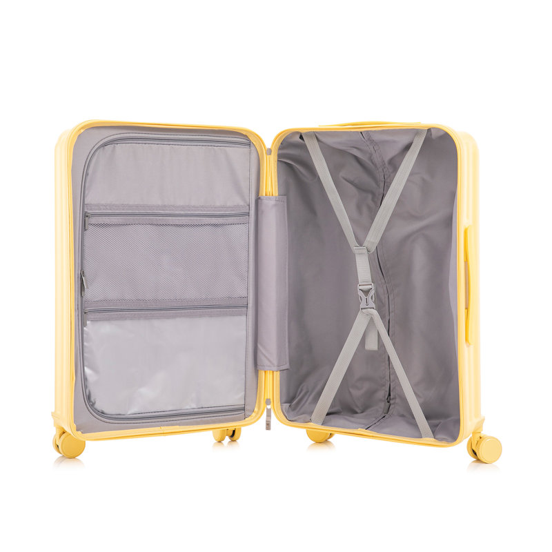20 "/ 24" / 28 "3 pièces / ensemble en valise à roulettes ABS