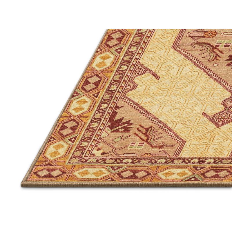 Abstract Indoor Rug, Rectangle 7' x 9'