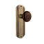 Deco Plate with Brown Porcelain Door Knob-1918222862-1918222871