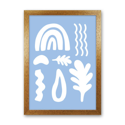 Abstract Happy Shapes - Print