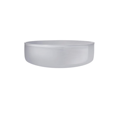 Nude Midnight Lead Free Crystal Serving Bowl