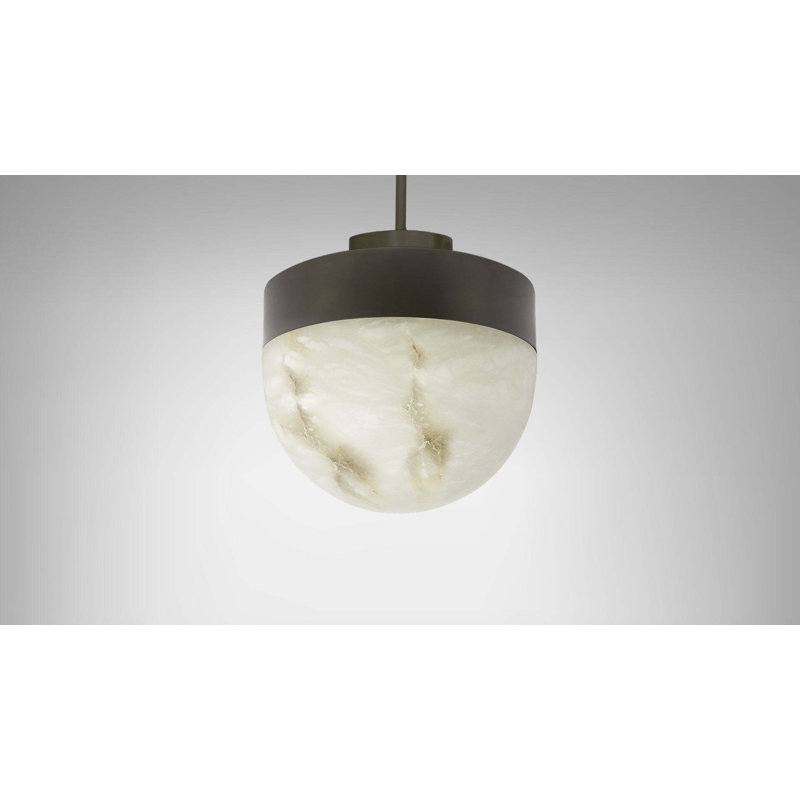 Luminaire suspendu Lucid, Laiton satiné