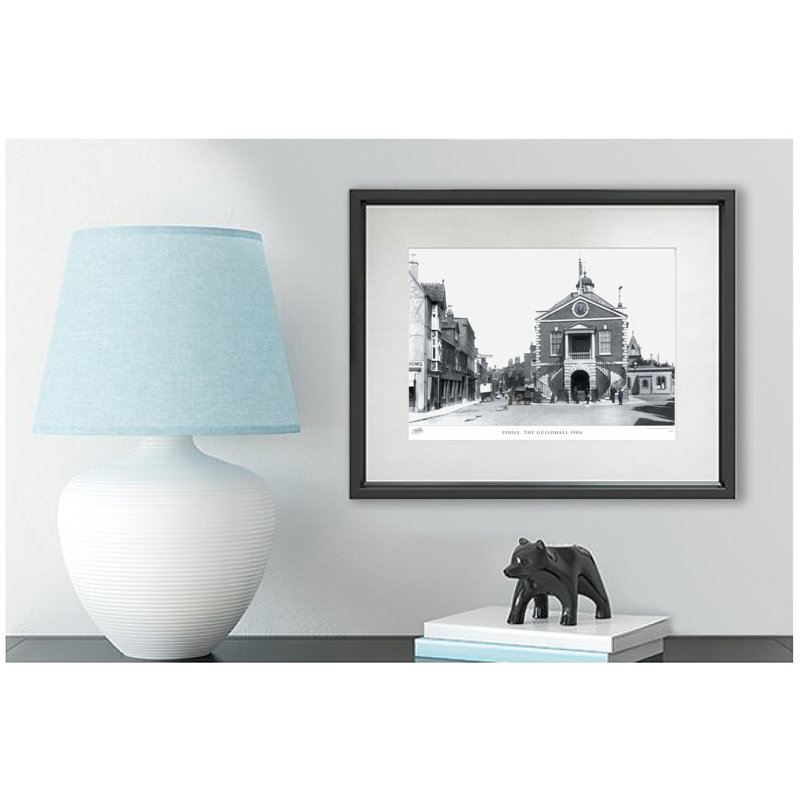 Poole, The Guildhall 1904 by Francis Frith - Single Picture Frame Print, 45cm H x 60cm W x 2.3cm D