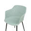 Rein 45cm H Polyester Blend Upholstered Metal Spindle Side Chair-346988960
